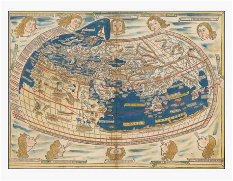 Ptolemy Map, HD Png Download - kindpng