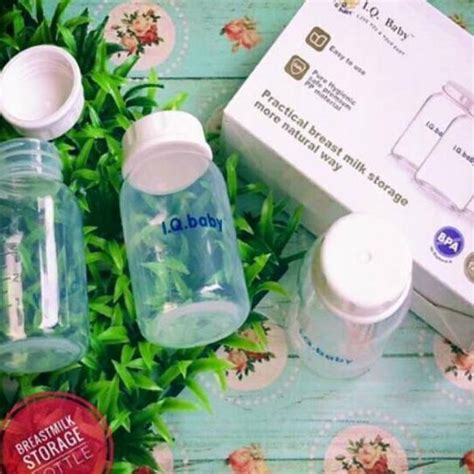 Jual Model Terkeren Botol Wadah Asi Perah Plastik Iq Baby Asip 120ml