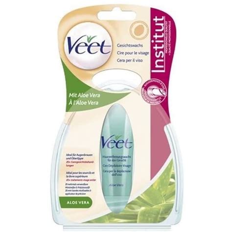 VEET Cire dépilatoire à L aloé Vera spécial visage 15ml IDEAL POUR LES