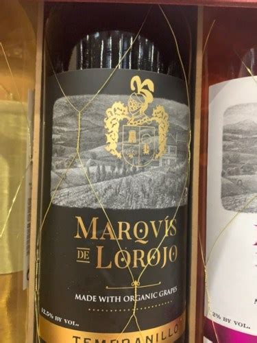 Marquis De Lorojo Tempranillo Vivino