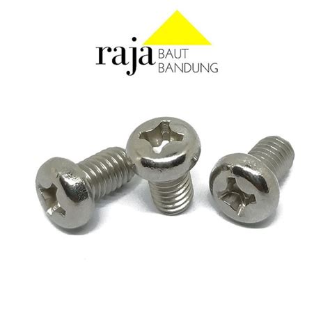 Jual Jual Pcs Baut Jp M Stainless Steel Baut Obeng Anti Karat Di