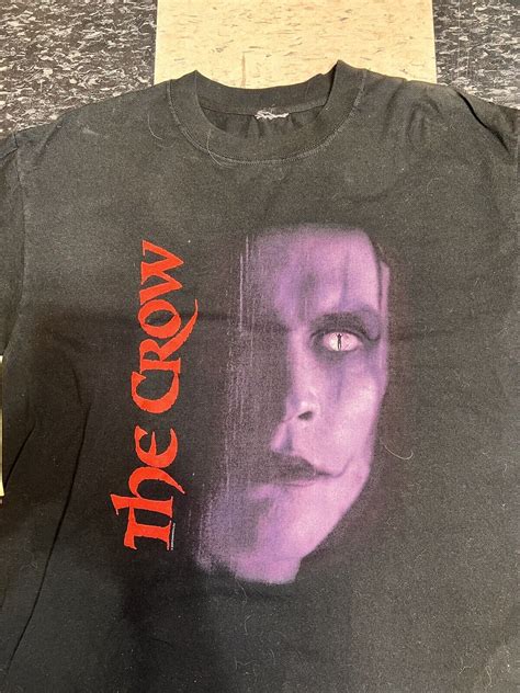 Vintage The Crow Movie Black 2004 T Shirt Brandon Lee Gem