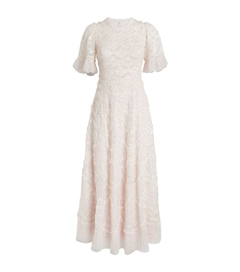 Needle Thread Lily Bloom Midi Dress Harrods AE