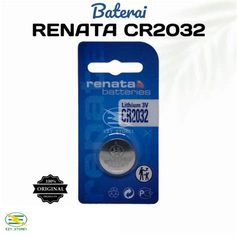 Jual Baterai Renata Cr Original Batrai Cmos Komputer Cr