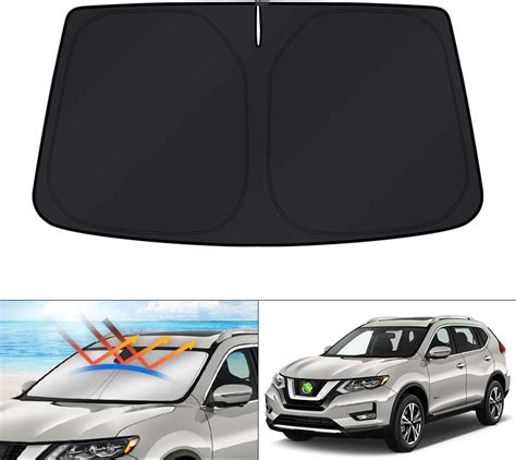 Kust Windshield Sun Shade For 2014 2020 Nissan Rogue Not For Rogue Sport And 2021