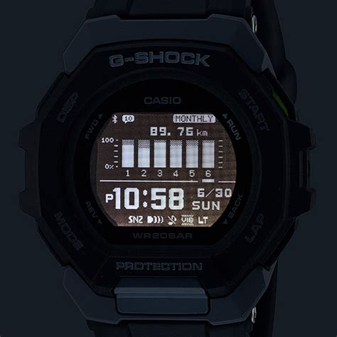 G SHOCKG SQUAD GBD 300 1JF Bluetooth クォーツ