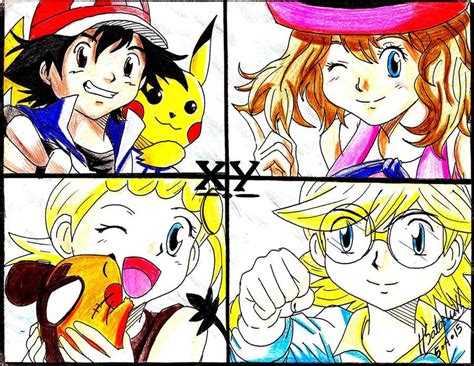 Pokemon Xy Characters by SatoshiOreki20 on DeviantArt