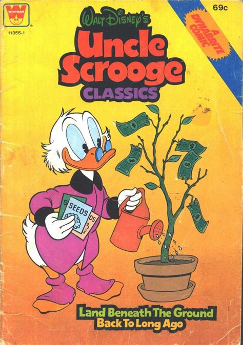 Dynabrite Comics Walt Disney S Uncle Scrooge Classics Issue