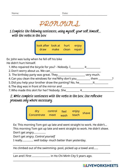 Pronounce Interactive Worksheet Live Worksheets