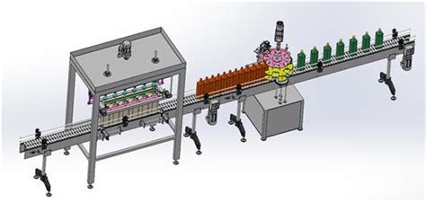 饮料灌装机压盖锁盖机3d模型下载三维模型solidworks模型 制造云 产品模型