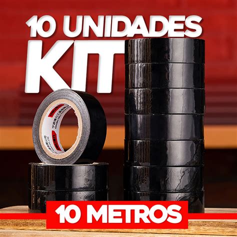 Kit Fita Isolante Metros Profissional Antichamas Qualidade Uso