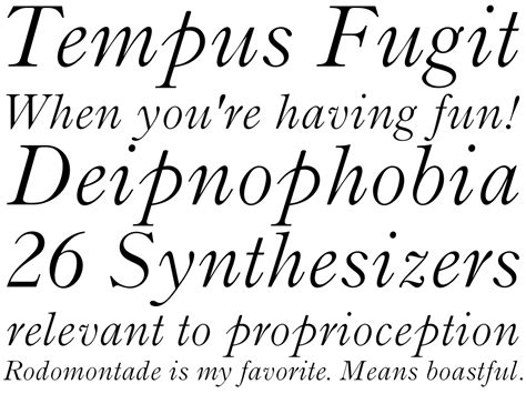 Monotype Old Style Italic Fonts