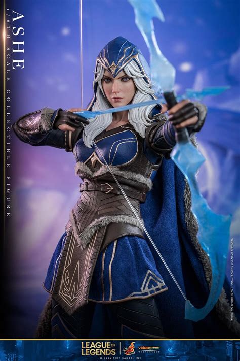 1 6 Scale Licensed Movable The Frost Archer Ashe League Of Legends