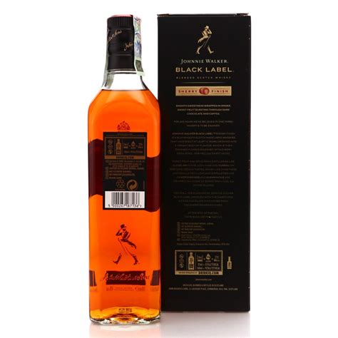 Johnnie Walker Black Label 12 Year Old Sherry Finish Whisky Auctioneer