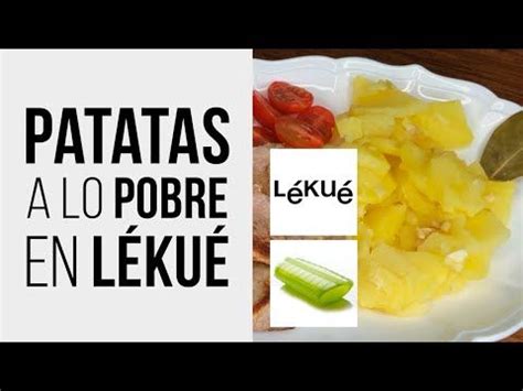 Patatas A Lo Pobre En L Ku Estuche De Vapor Al Microondas Receta