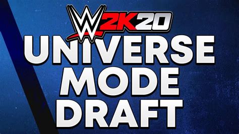 Wwe 2k18 Universe Mode Draft Jujabang