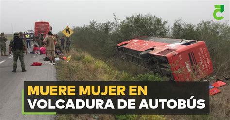 Muere Mujer En Volcadura De Autob S