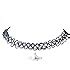 Amazon Sannysis Black Retro Henna Vintage Tattoo Yin Yang Choker