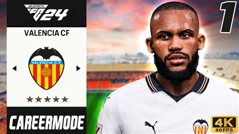 Fc 24 Valencia Career Mode 1 4k The Beginning 🤩🔥 Youtube