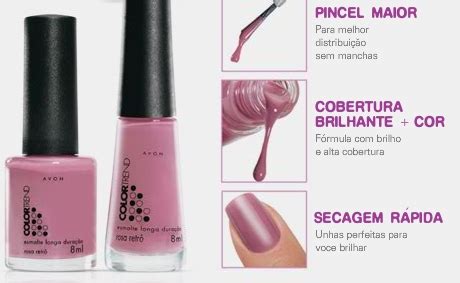 Aicitelks Vitrine AVON Esmaltes Color Trend Nova Embalagem