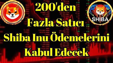 Kripto Sesli Haber 200 den Fazla Satıcı Shiba Inu Ödemelerini Kabul