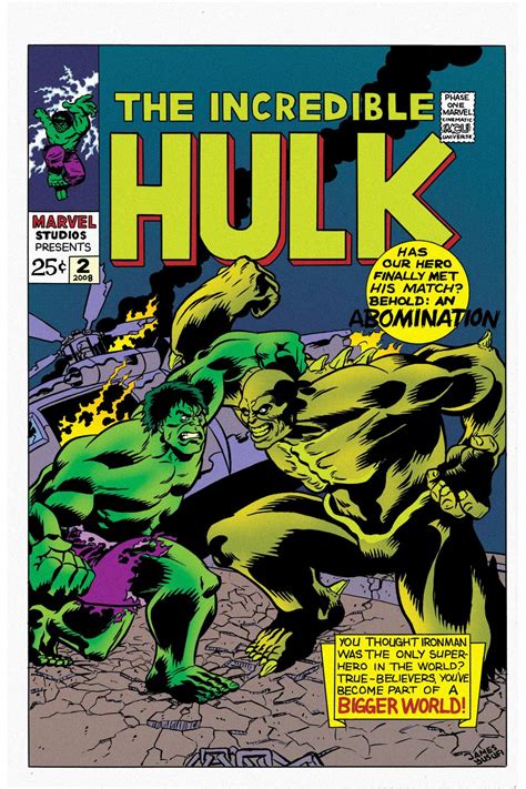 The Incredible Hulk Comic Book Covers