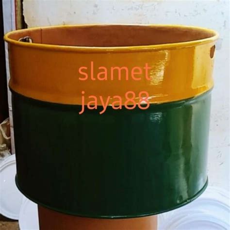 Promo Drum Sampah Tong Sampah Pot Tanaman Kapasitas Liter Diskon