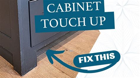 How To Touch Up Dark Painted Kitchen Cabinets Youtube