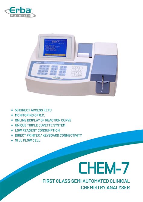 Chem 7 By Erba Diagnostics Issuu