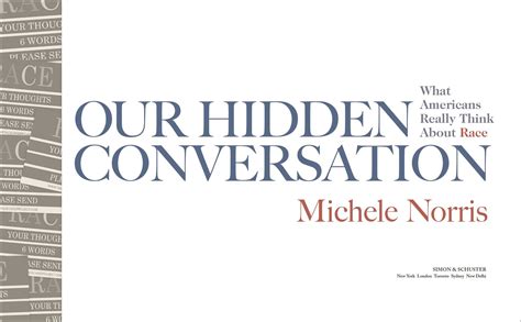 Our Hidden Conversations Book By Michele Norris Official Publisher Page Simon And Schuster Au