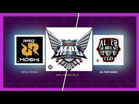 Nostalgia Rrq Hoshi Vs Alter Ego Final Mpl Season Youtube