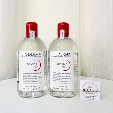 Nước Tẩy Trang Bioderma H2O Solution Micellaire 100ml 500ml Tẩy trang