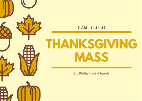 Thanksgiving Mass