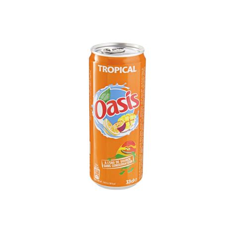 Oasis Tropical Canette 33cl Comme Chez Mams