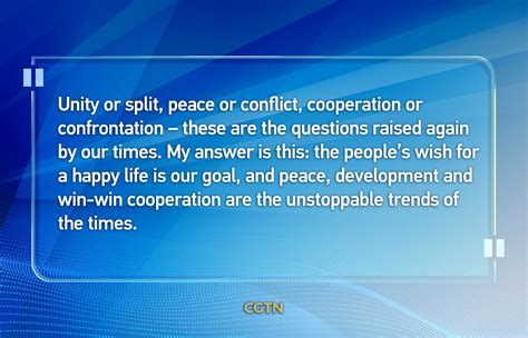 Key Quotes From Xi Jinping S Address At Sco Summit Cgtn