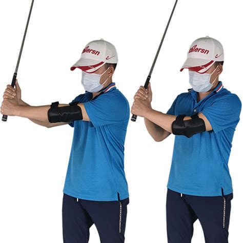 Golf Swing Training Aids Elbow Brace Arc Corrector Grandado