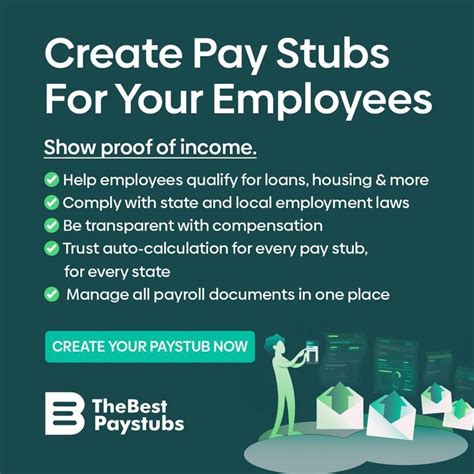 Create Professional Pay Stubs For Your Employees