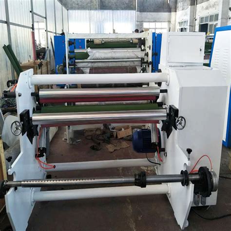 Tape Single Shaft Slitting Machine For Masking Double Sided Tape