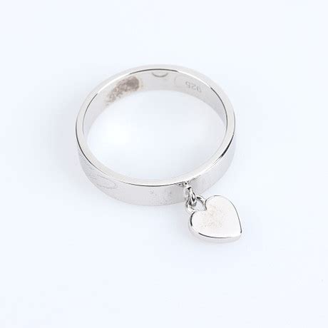 Ring Sterling Silver Victor Janson Ceclila Collection Smycken