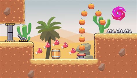 Free Desert Platformer Tileset