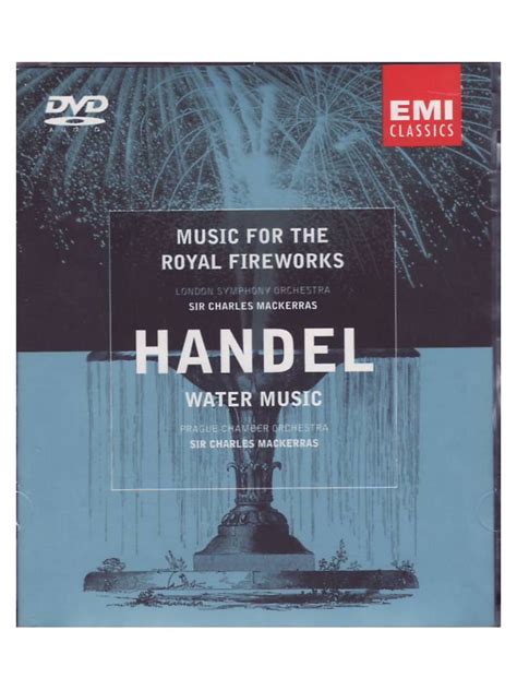 Handel Pgco Lso Mackerras Charles Mackerras Handel Music For The