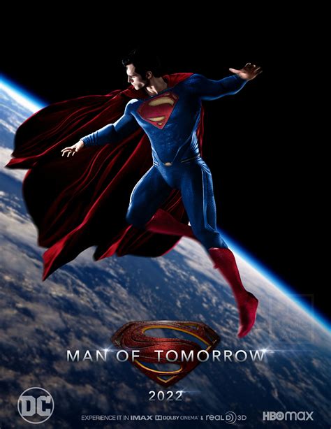 FAN-MADE: Stellar Man of Steel sequel poster, "Man of Tomorrow" by ...