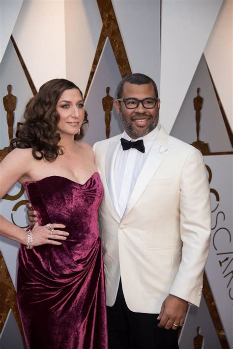 Photo Chelsea Peretti Et Son Mari Jordan Peele Arrivées 90ème Cérémonie Des Oscars 2018 Au