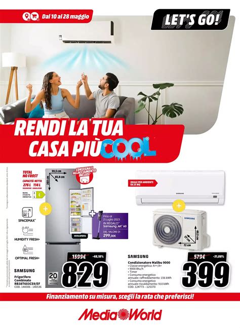 Volantino Mediaworld Casa Pi Cool Dal Al Nel