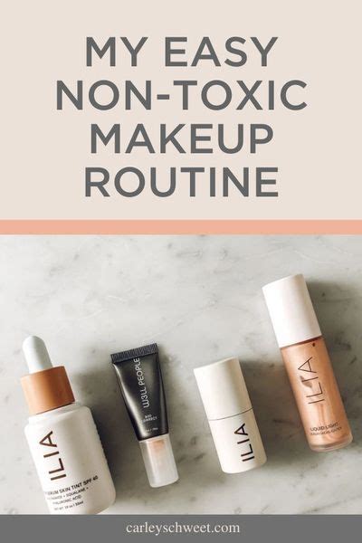 My Quick And Easy Non Toxic Makeup Routine In Under Three Minutes