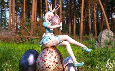 Yueliang Easter Pose X Outfit By AtherisNsfw Hentai Foundry