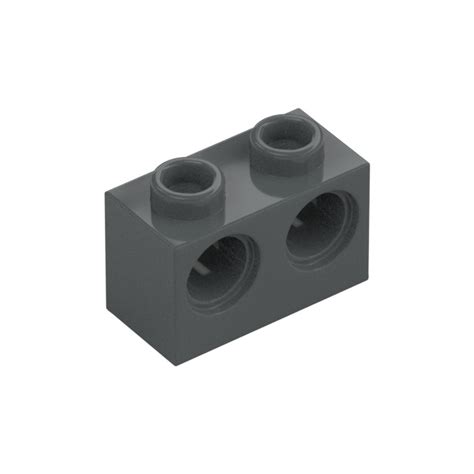 Lego Dark Stone Gray Brick X With Holes Brick Owl