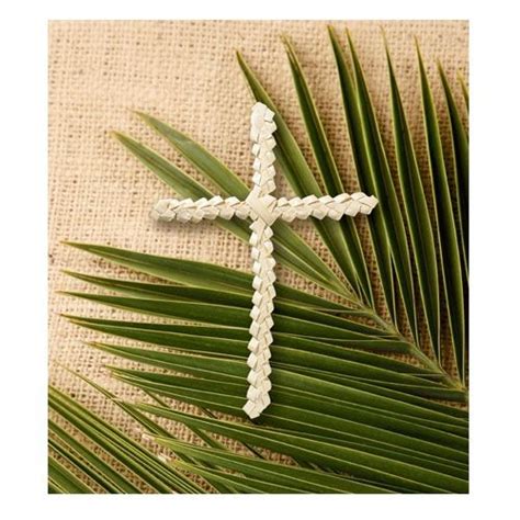 Braided Palm Cross Palm Cross Easter Flowers Palm