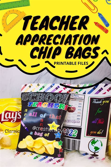 Celebrate Teachers With Chip Bags