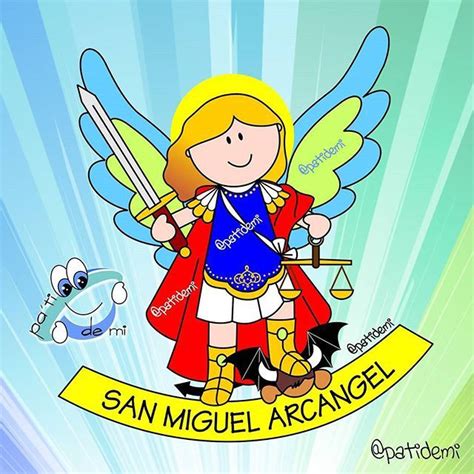 @patidemi on Instagram: “Hoy día de San Miguel Arcángel protector del pueblo de Dios! Protege a ...